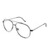 Loscomun Computer Glasses Gunmetal Aviator Eyeglasses
